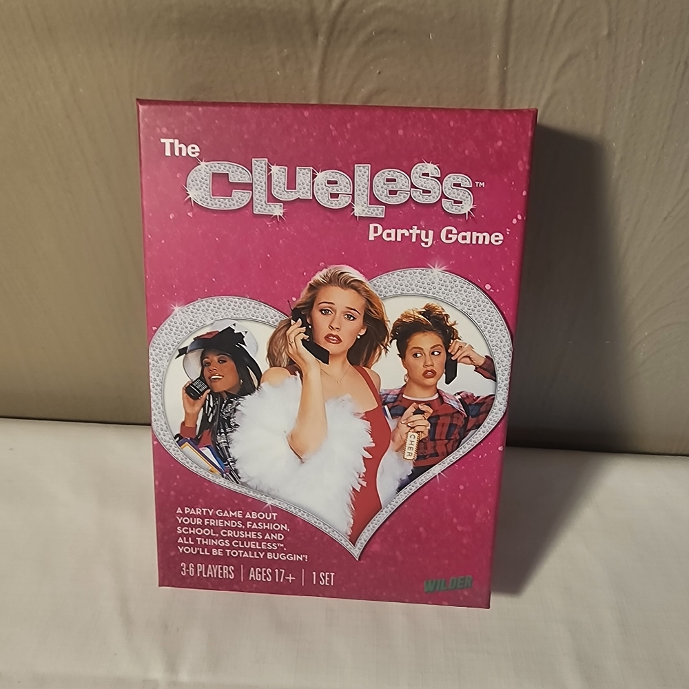 Clueless Party Game - Pink Box